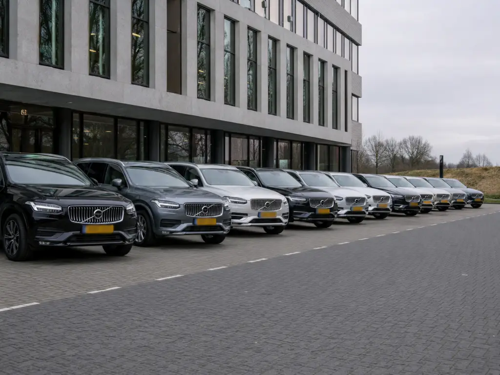 Aflevering van Volvo voor zakelijke rijder